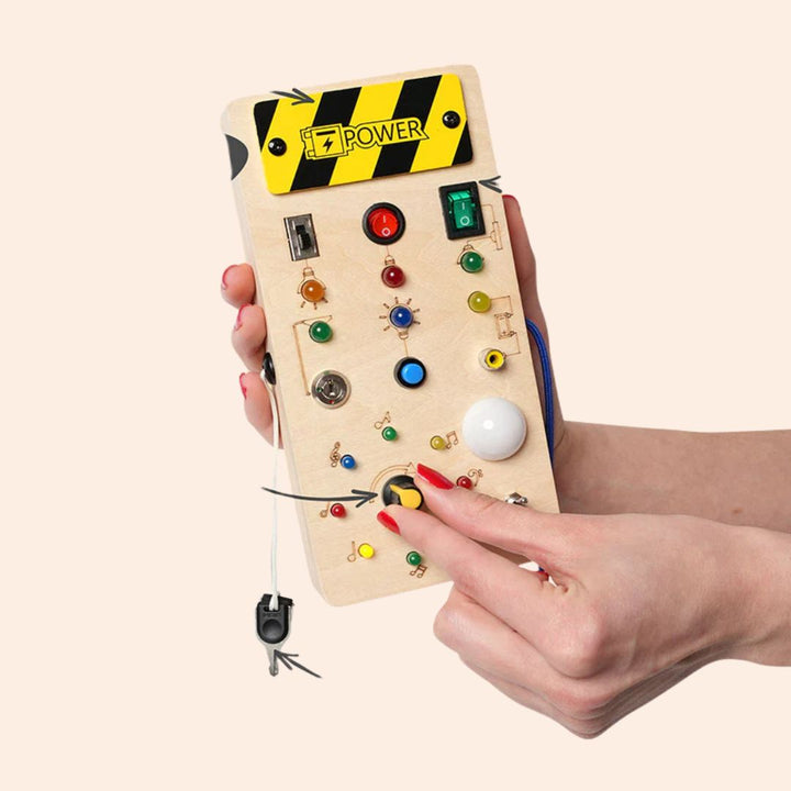 Montessori LED-activiteitenbord – spelenderwijs leren