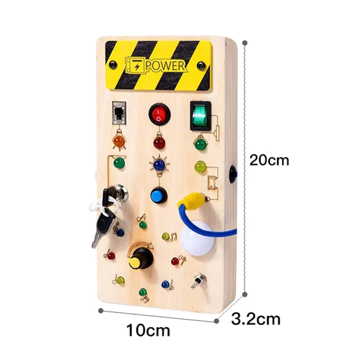 Montessori LED-activiteitenbord – spelenderwijs leren