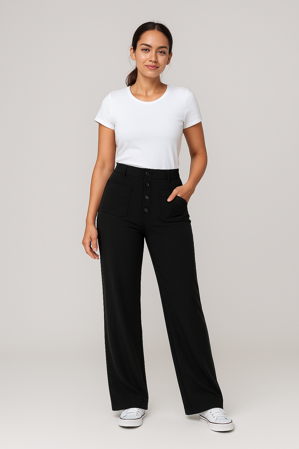 Leniva – High-Waist Slimming Broek met Ultiem Comfort