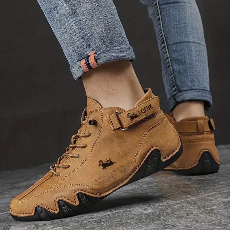 Comfortabel ontworpen voor balans leren wandelschoenen