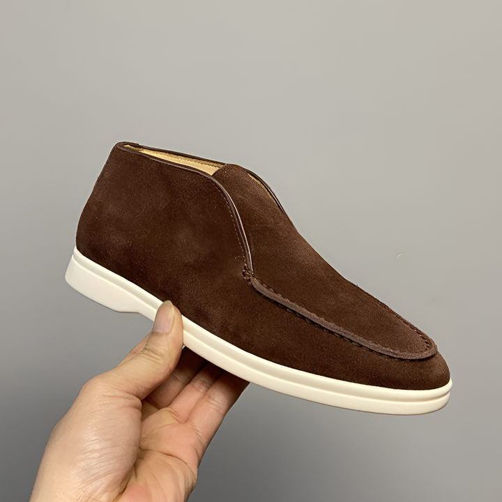Louine suède loafers voor heren