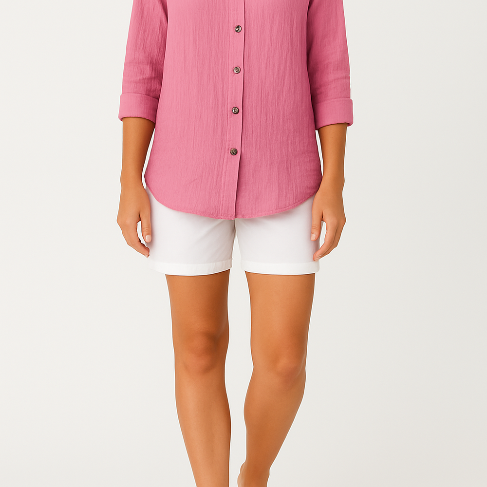 
                  
                    Lunelle – Luchtige Linnen Blouse met Casual Elegantie
                  
                