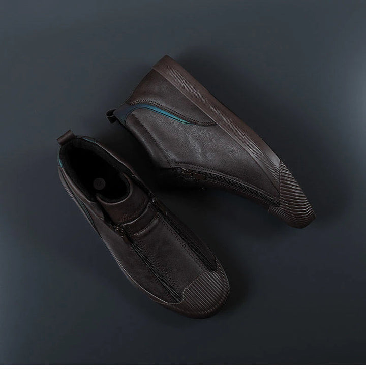 Heren Sneakers met Rits en Comfort – Noah