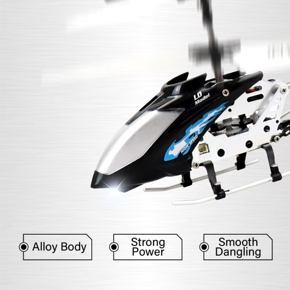 Hercules Onverwoestbare RC-Helikopter 3,5CH Mini RC-Helikopter met Gyroscoop Karmozijnrood