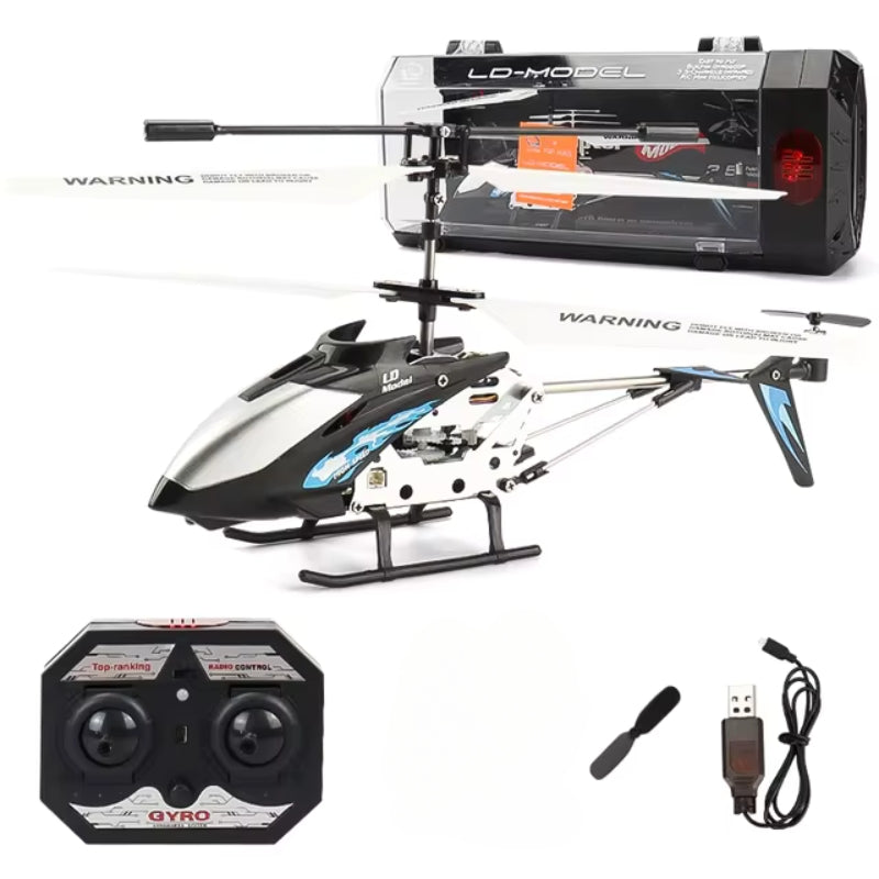 Hercules Onverwoestbare RC-Helikopter 3,5CH Mini RC-Helikopter met Gyroscoop Karmozijnrood