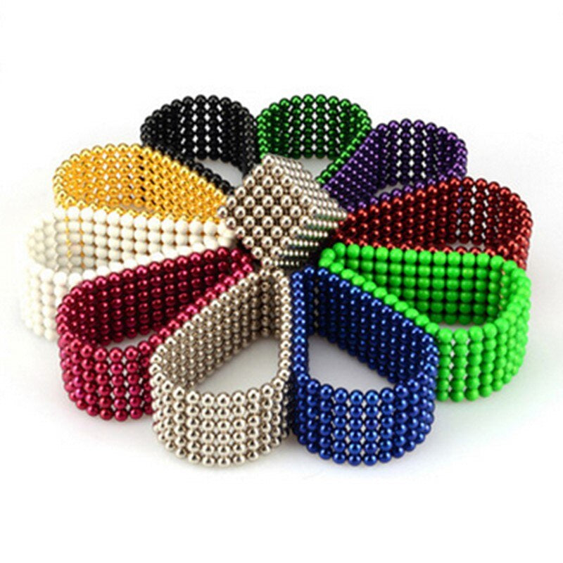 Magnetische balletjes boetseerset - Creatieve bouwspeelgoedset