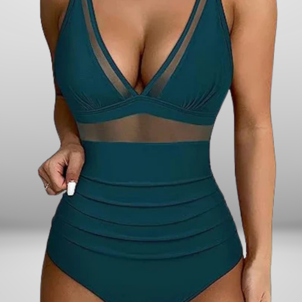 
                  
                    Mariselle – Elegant Badpak met Verstelbare Bandjes en Flatterende Pasvorm
                  
                