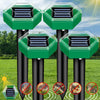 Anti-mol apparaat 4 stuks | Op zonne-energie en weerbestendig | Eenvoudige installatie | MoleSilent