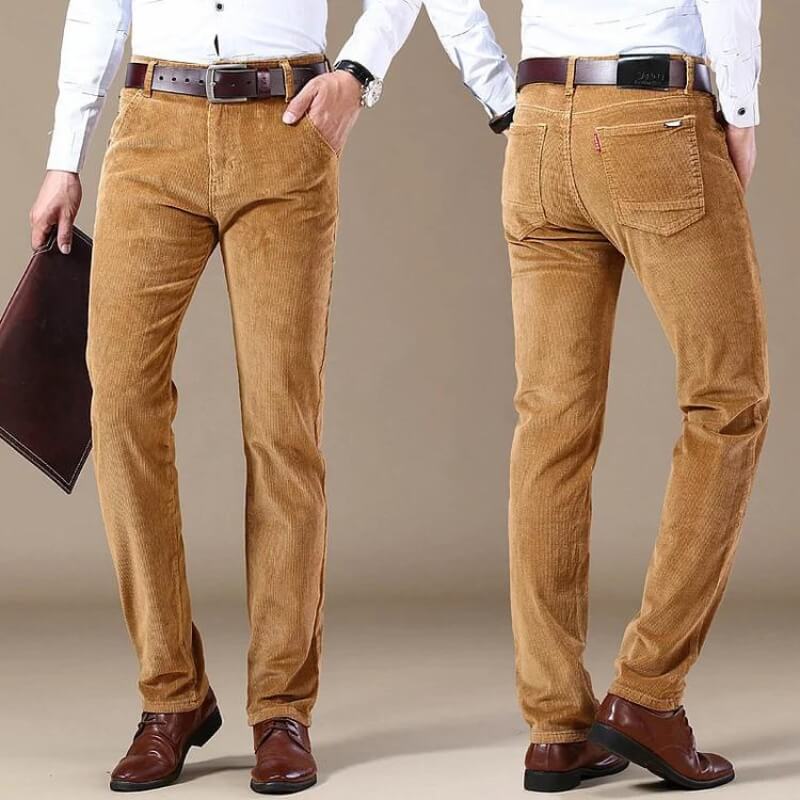 Klassieke Corduroy broek voor heren – Mave