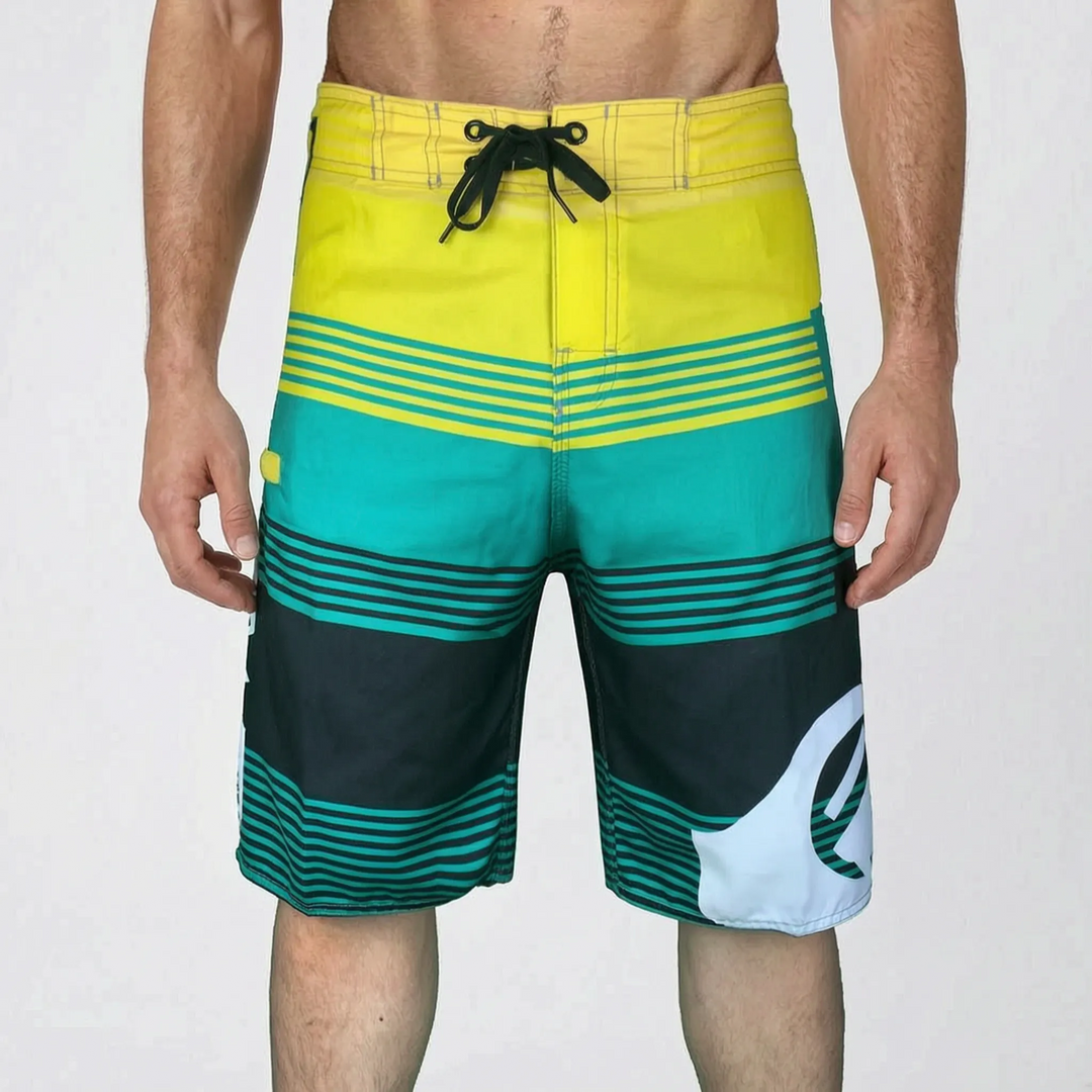 Heren boardshorts met print - Oceaniq