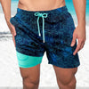 Casual Sportshort met Print voor Heren