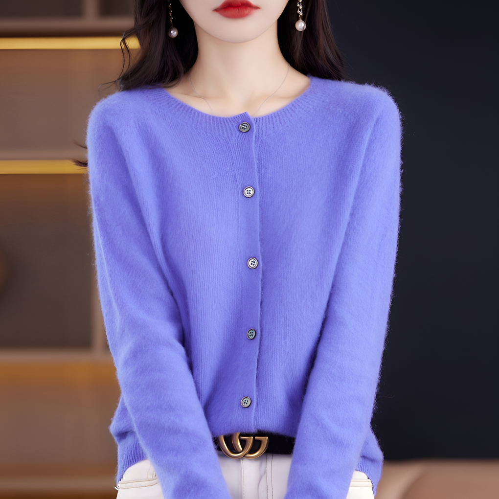 Merino wol kasjmier trui - Marbel