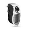 Stille minikachel met afstandsbediening, thermostaat en timer