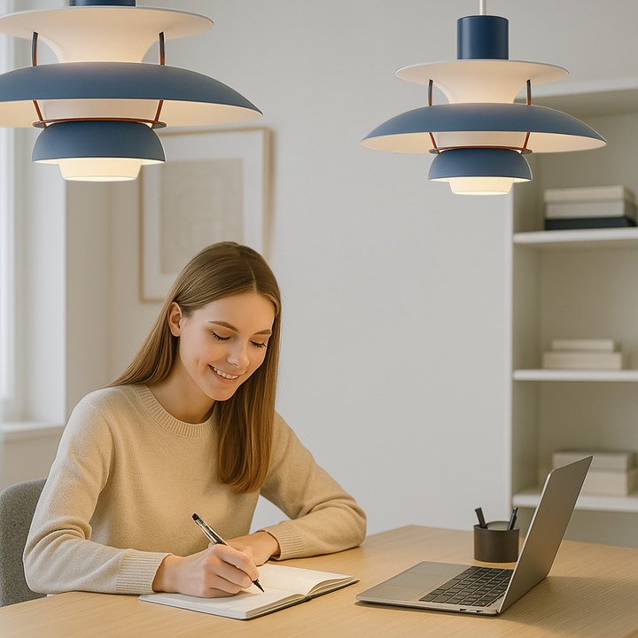 Moderne ronde led-plafondlamp – dimbaar & duurzaam – stijlvolle verlichting voor woonkamer, eetkamer & kantoor
