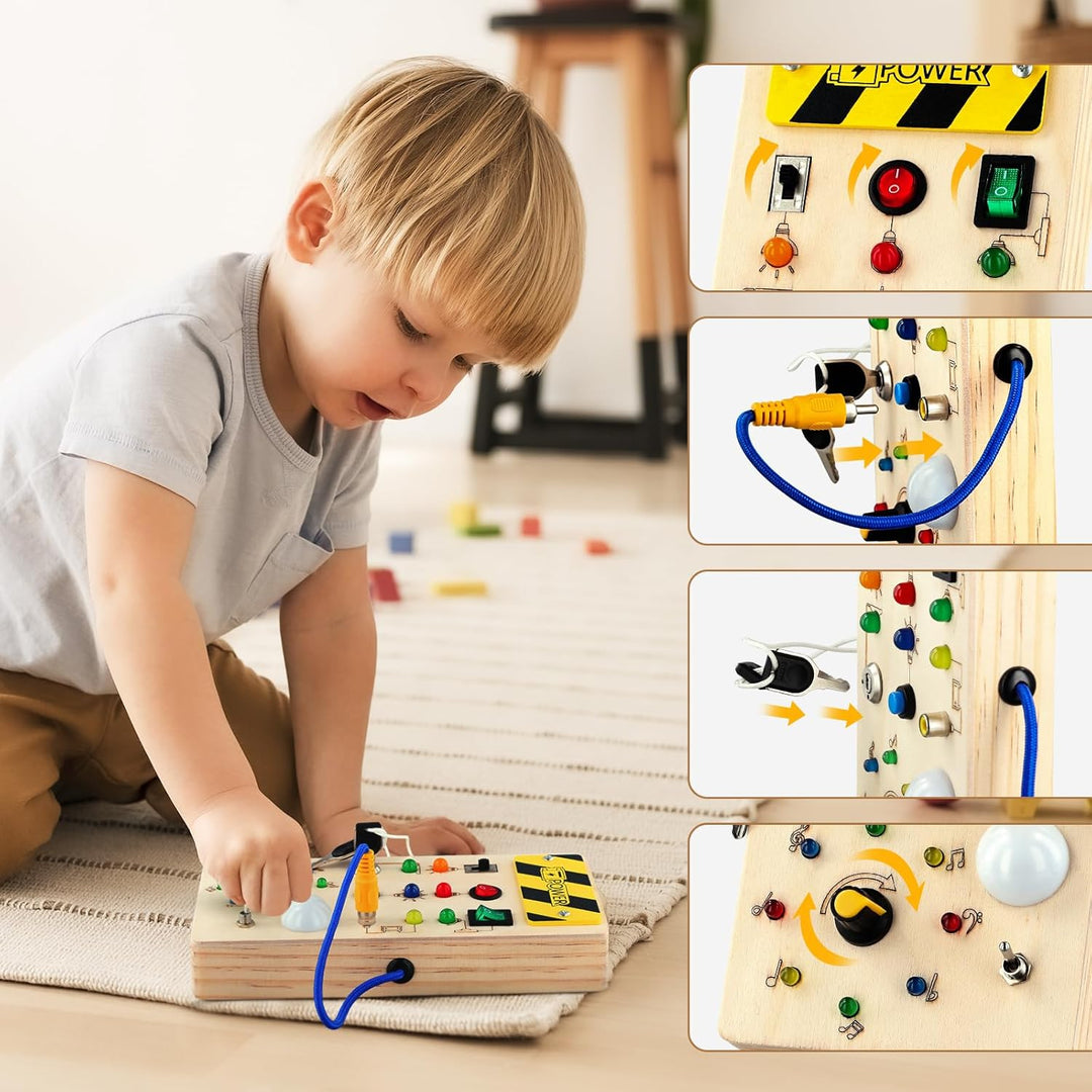 Montessori LED-activiteitenbord – spelenderwijs leren