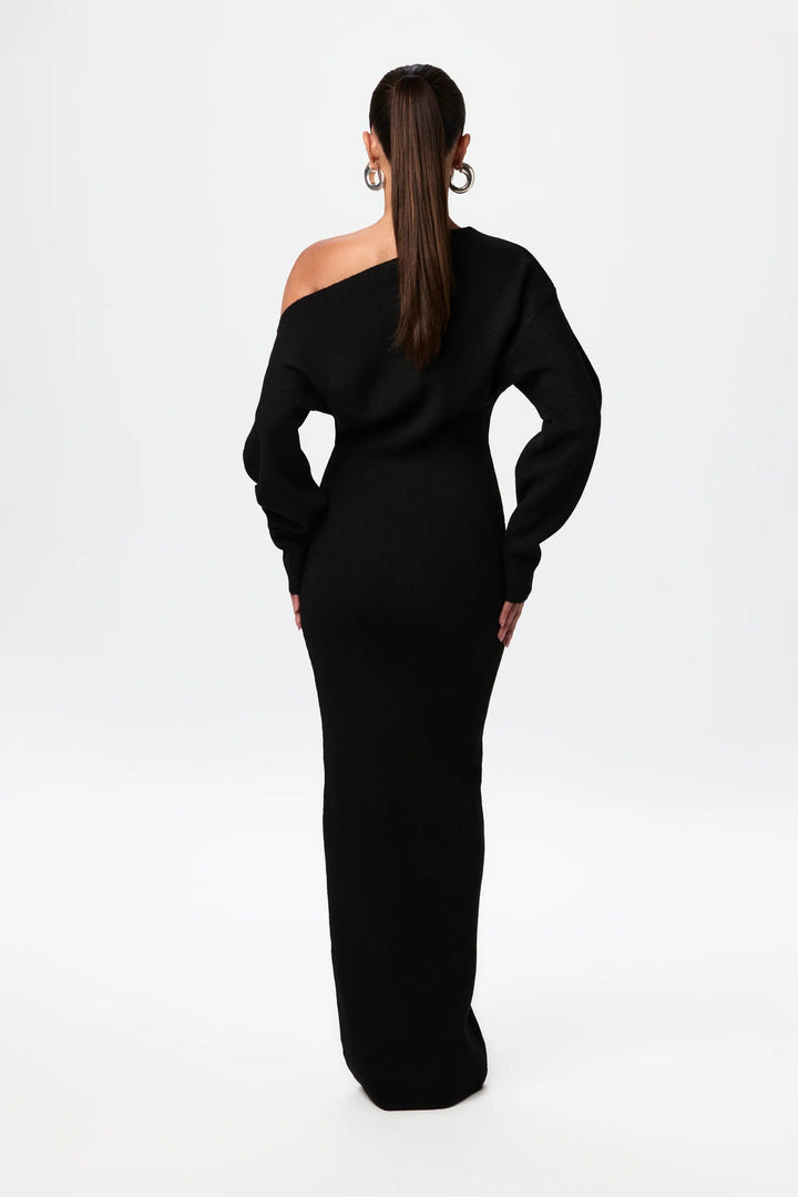 Serena gebreide jurk