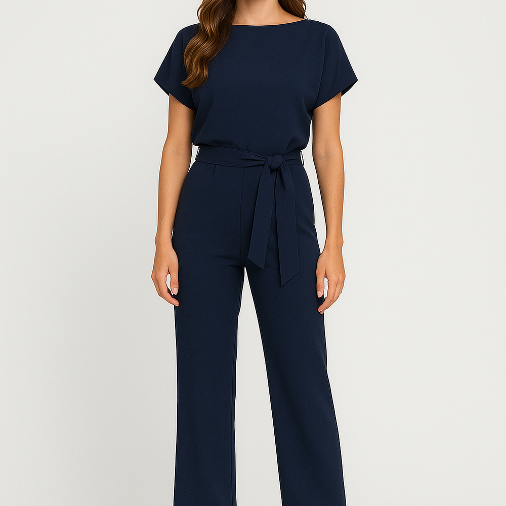 Nola – Stijlvolle Jumpsuit met Tailleband
