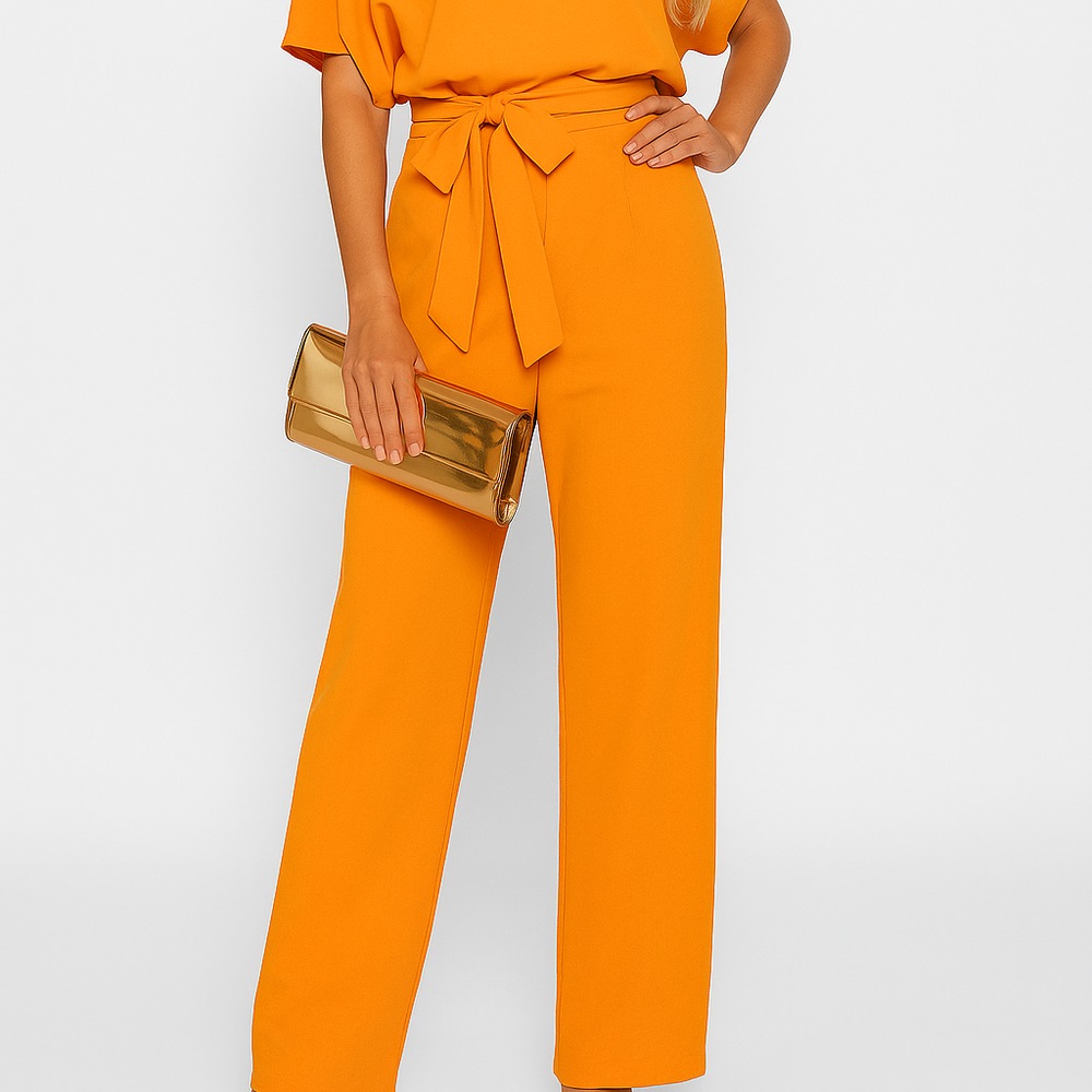 
                  
                    Nola – Stijlvolle Jumpsuit met Tailleband
                  
                