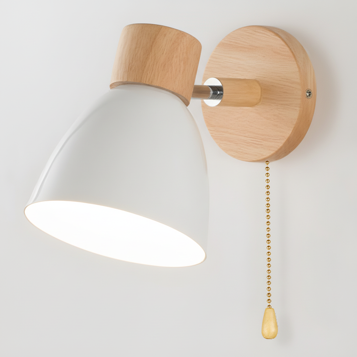 Noordse Houten Wandlamp - WoodLuma