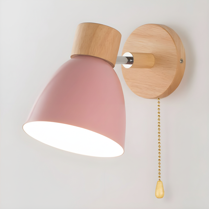 Noordse Houten Wandlamp - WoodLuma