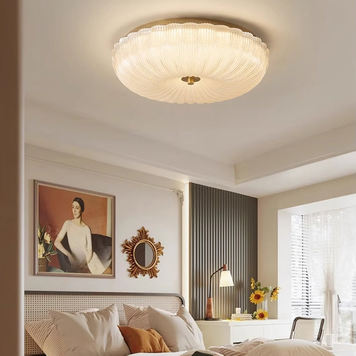 Halo Plafondlamp Golvend Glas