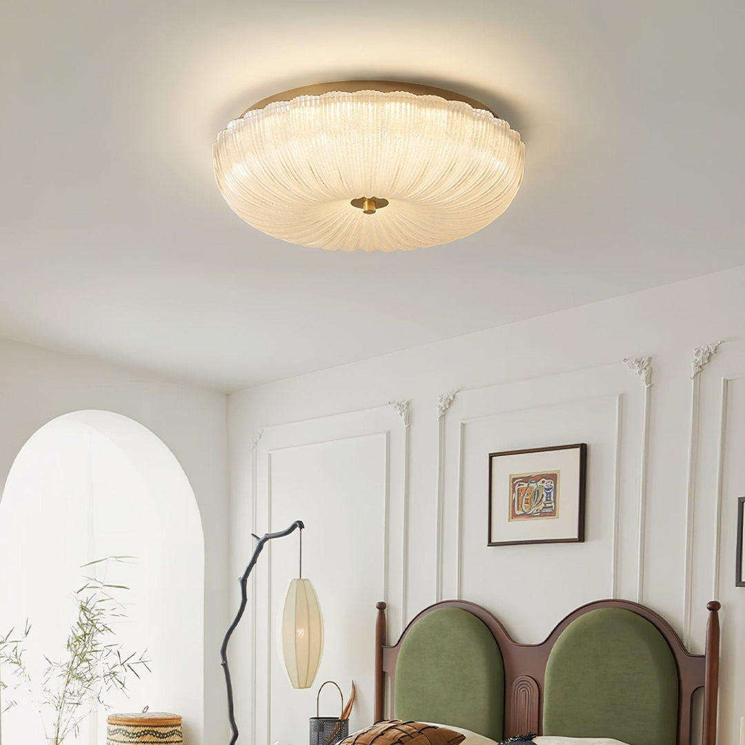 Halo Plafondlamp Golvend Glas