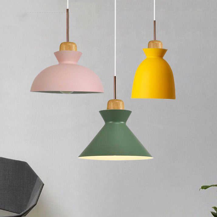 AuroraLite Scandinavische Hanglamp | Design in Metaal | 1-Lichts | Moderne Kleuropties