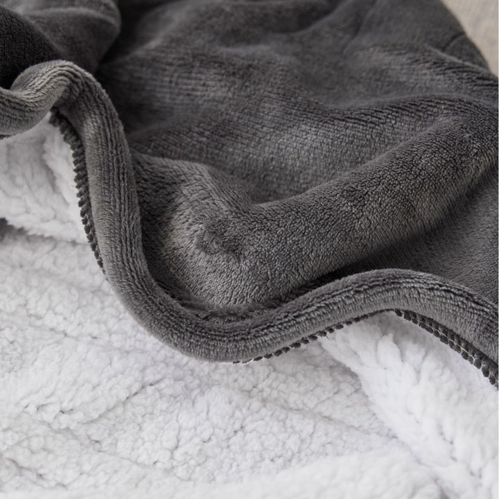 Zachte elektrische plaid met snelle warmte en timer