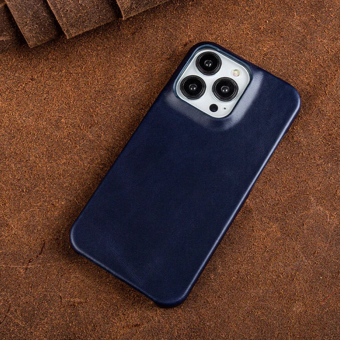 Leren Hoesje voor iPhone met Schokbestendige Bescherming