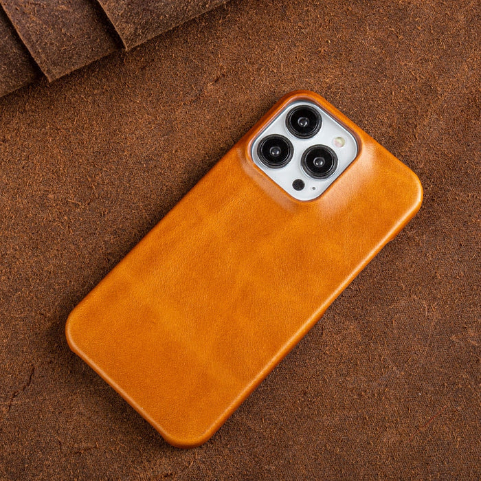 Leren Hoesje voor iPhone met Schokbestendige Bescherming