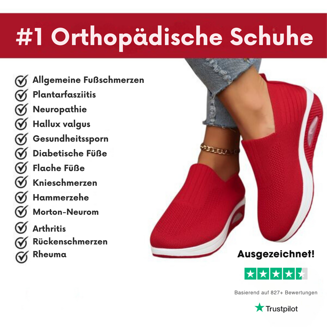 Orthopedische comfortschoenen voor dames | Gedempte zolen & gemakkelijk instapmodel