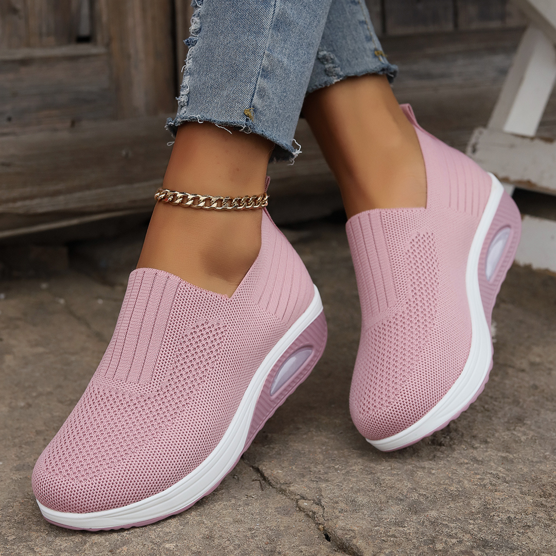 Orthopedische comfortschoenen voor dames | Gevoerde zool & makkelijk instappen
