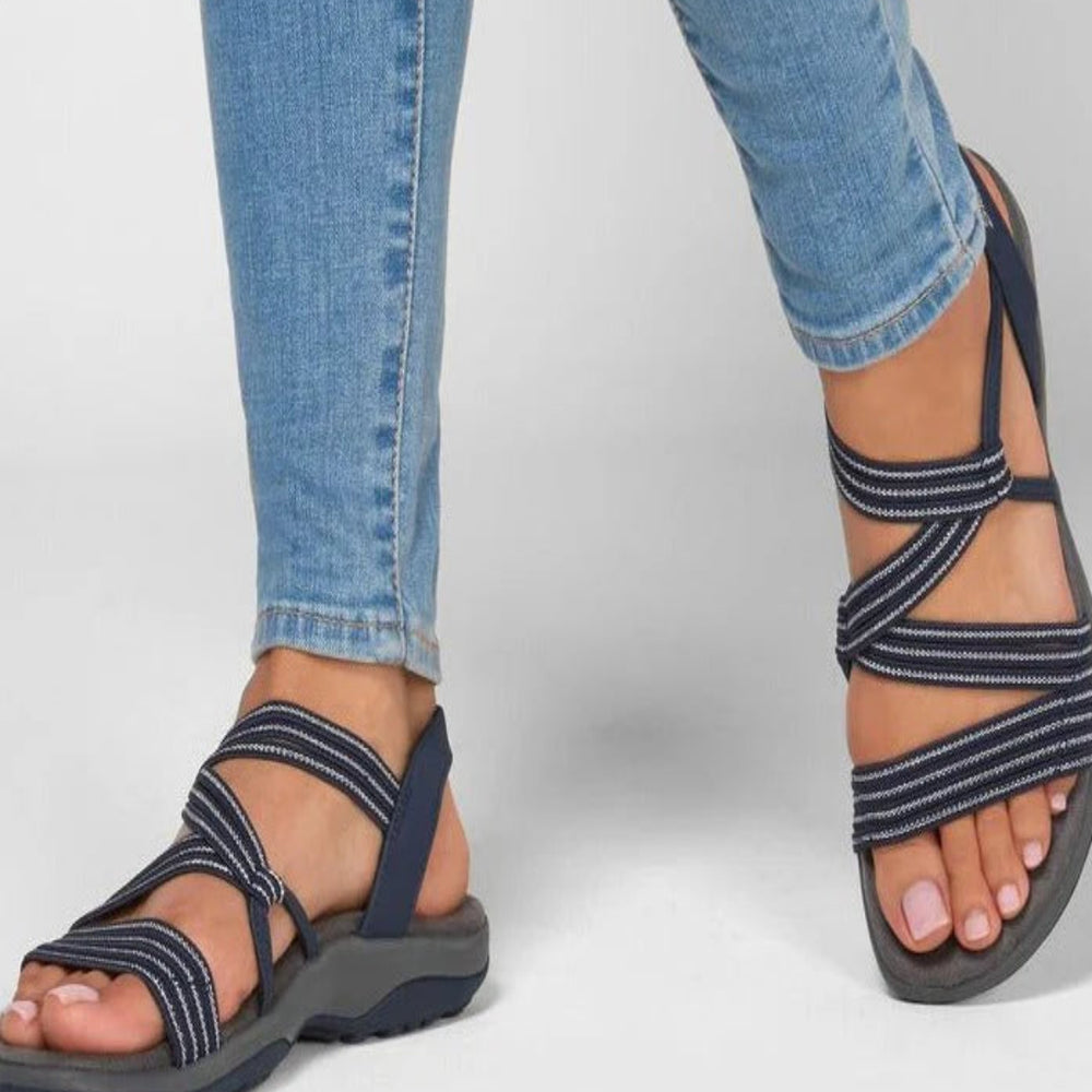 
                  
                    Elantra – Elegante Comfortabele Orthopedische Dames Sandalen - SkinzLine
                  
                