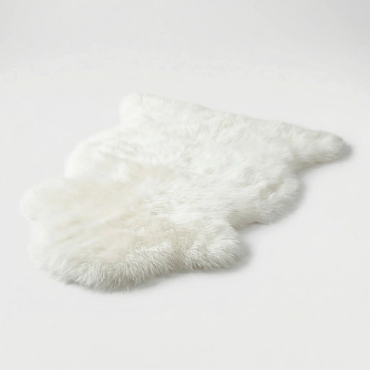 Zacht pluche vloerkleed van imitatiebont – Luxeplush