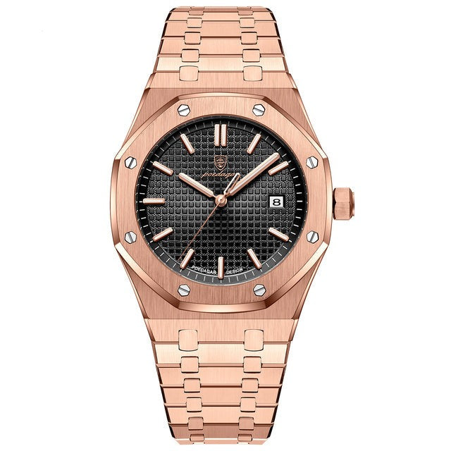 Jonas Deluxe Herenhorloge | Moderne Elegantie en Absoluut Comfort