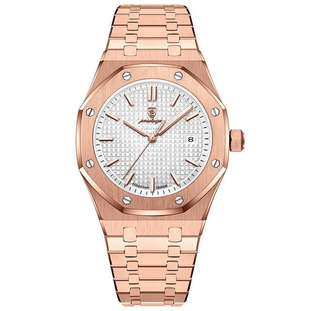Jonas Deluxe Herenhorloge | Moderne Elegantie en Absoluut Comfort