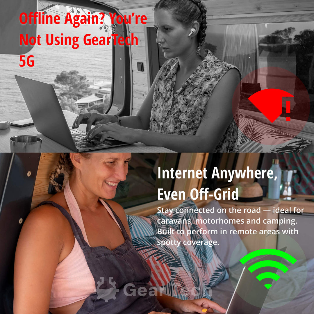 RoamWave 5G Draagbare WiFi Hotspot Voor Reizen Of Thuisgebruik