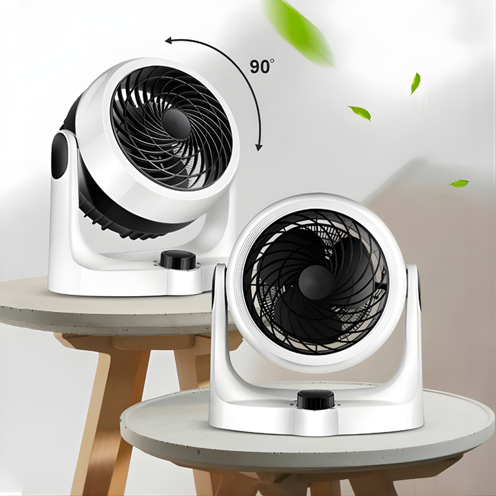 2-in-1 ventilatorkachel en koelventilator, fluisterstil