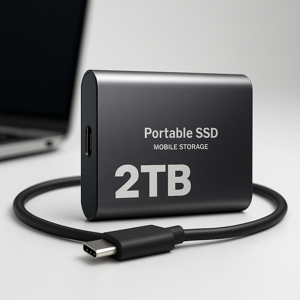 DataSprint Extern SSD 2TB – Snabb USB-C lagring upp till 1050 MB/s