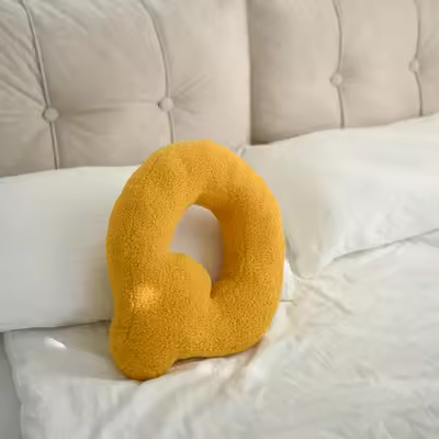 Decoratief kussen met alfabet – LetterLounge
