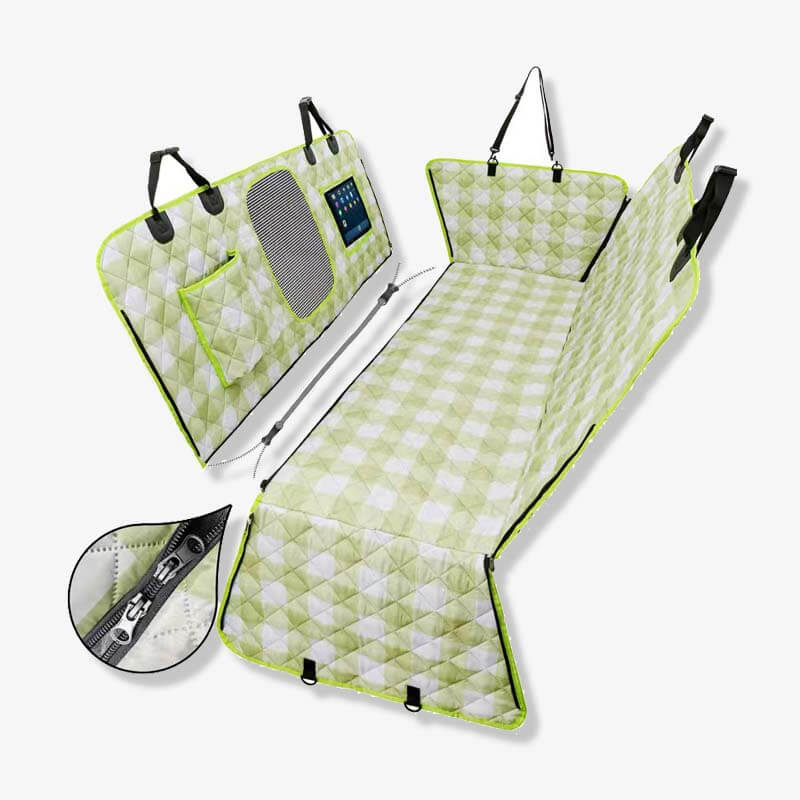 Waterafstotende en vuilafstotende autostoelhoes voor honden