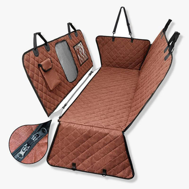 Waterafstotende en vuilafstotende autostoelhoes voor honden