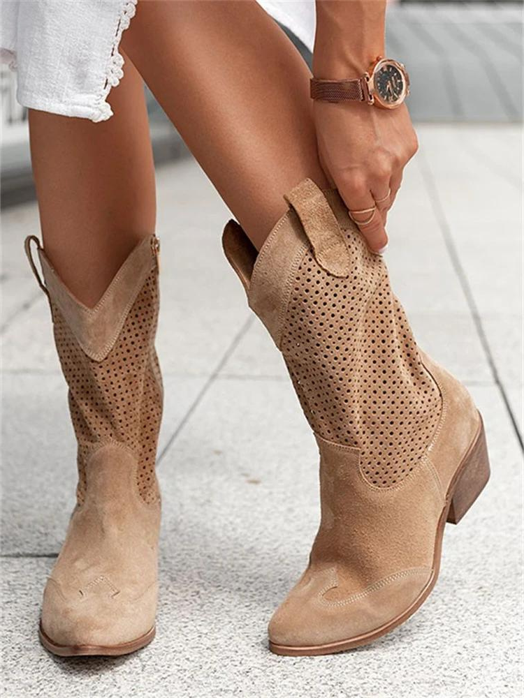 
                  
                    Westaria – Dames Cowboylaarzen met Klassiek Design en Comfort voor Elk Seizoen
                  
                