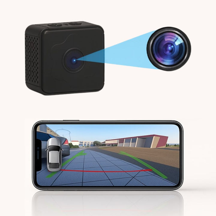 Draadloze magnetische achteruitrijcamera met nachtzicht voor auto's, campers en aanhangers