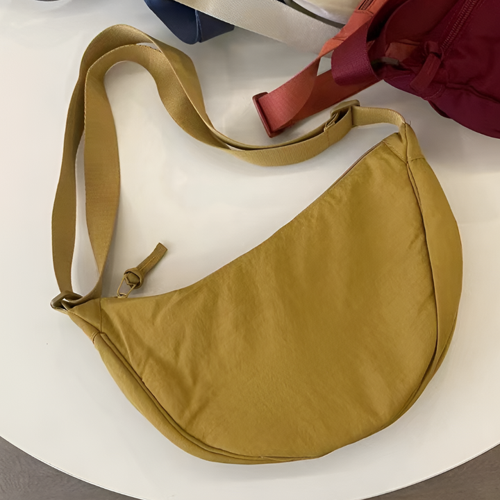 Ruime Nylon Schoudertas voor Dames