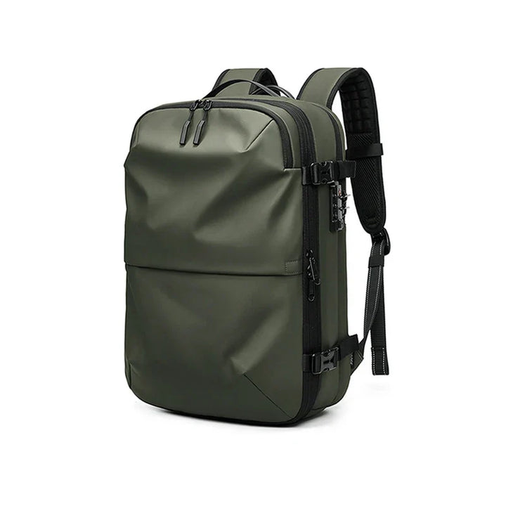 ElitePack Rugzak met Luchtcompressie | Waterdichte 60L rugzak voor zaken en reizen met vacuümcompressietechnologie