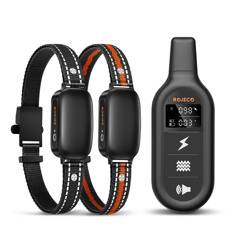 Elektrische trainingshalsband voor honden met 1000 m bereik, waterdicht – PetTrainer