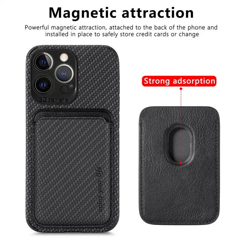 MagSafe Wallet Case | Magnetische kaarthouder voor iPhone | Slank design