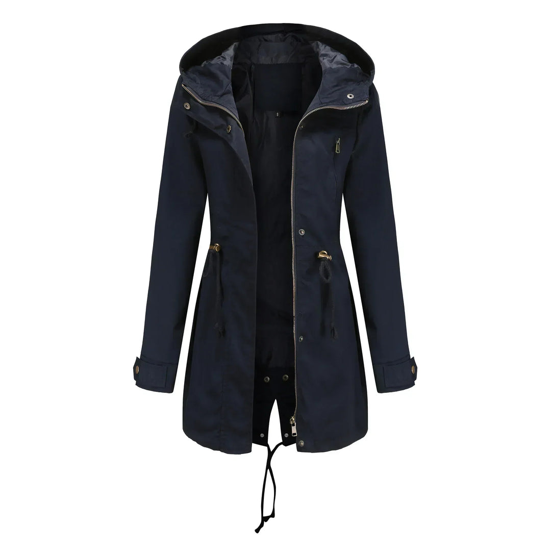 Stijlvolle Dames Jas met Capuchon – Marielle
