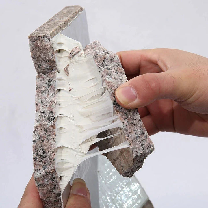 Waterdichte hittebestendige tape - Dikkere butyl-aluminiumtape voor reparaties van muren, zwembaden en daken - zelfklevende plaktape
